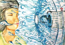 想和你去吹吹風 姚于玲sally yeow art painting male sketch