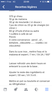 Vinaigrette Allegee Recette Magimix Recette Magimix Cook Expert Recette Allegee