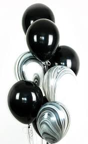 Black And White Balloons Pin Di Yyy