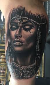 Cleopatra vii philopator was the last active ruler of the ptolemaic kingdom of egypt. Cleopatra Tattoo By Tibor Limited Availability At Revival Tattoo Studio Cleopatra Tattoo Egyptian Tattoo Egyptian Tattoo Sleeve