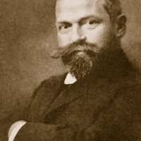 Johannes Møller självporträtt