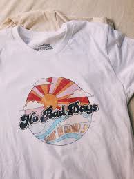 No Bad Days Tee 90s Shirts Graphic Tees Retro Graphic Tees Graphic Tees Vintage