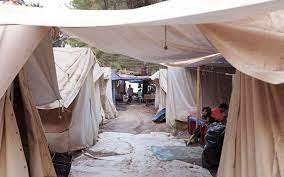 Syrian Refugees In Greece Put Their Tent On Airbnb Promising Scorpions Dehydration And Broken Promises Refugee Syrian Refugees Tent