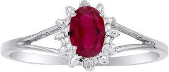 Maybe you would like to learn more about one of these? Amazon Com Rylos Rings For Women 14k White Gold July Birthstone Ring Ruby 6x4mm Color Stone Gemstone Jewelry For Women Gold Ring Jewelry
