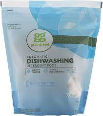 Happily, i discovered several uses for dishwasher tablets (or any dishwasher detergent) other than for washing dishes. Amazon Com Grab Green Natural Dishwasher Detergent Pods Free Clear Unscented 60 Count Fragrance Free Organic Enzyme Powered Plant Mineral Based Health Personal Care