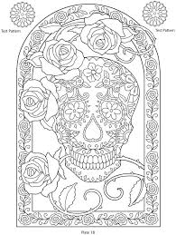 Day of the dead coloring and craft activities | family holiday.net/guide to family holidays on the internet. Welcome To Dover Publications Skull Coloring Pages Coloring Pages Coloring Books