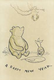 Connect with other artists and watch other cartoons drawings. Winnie The Pooh New Year Drawings 2019 New Year Images