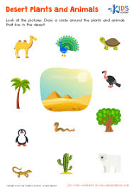 See more ideas about desert animals, deserts, desert biome. Desert Plants Animals Free Worksheet Pdf For Kids