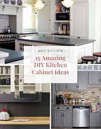 Kitchen Cabinet Ideas Best Diy Lists Best Kitchen Cabinets Kitchen Cabinet Remodel Diy Kitchen