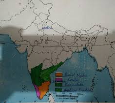 Karnataka map shows karnataka state's districts, cities, roads, railways, areas, water bodies, airports, places of interest, landmarks etc. Mark The Following Places In The Political Map Of India A Delhi B Chennai C Tamil Nadu D Andhra Brainly In
