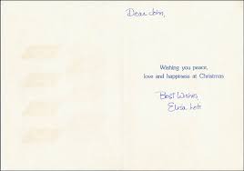 1.3 christmas wishes for your family. Elisa Loti Christmas Holiday Card Signed Historyforsale Item 315303