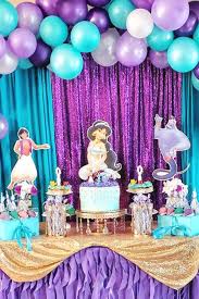 Aladdin Birthday Party Princess Jasmine Birthday Party Jasmine Party Jasmine Birthday