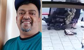 Disabled Aaron Ali 40 accused of ramming women in Welling Kent and Woolwich  London mobility scooter