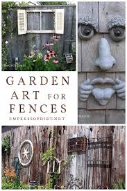 This metal fence frame helps you create the exact. 25 Ways To Dress Up A Fence With Garden Art