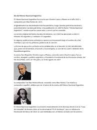 El himno nacional argentino se interpreta por primera vez en la casa de maría sánchez de thompson, el 14 if the file has been modified from its original state, some details may not fully reflect the modified file. Dia Del Himno Nacional Argentino Ocio Entretenimiento General