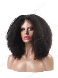 Get extra volume for kinky curly hair or switch it up with a natural straight coarse or yaki style. 4b 4c Hair Natural 16 26 Long Afro Kinky Curly Remy Virgin Human Hair Full Lace Wig In 12 22 Inches Human Hair Wigs Evawigs
