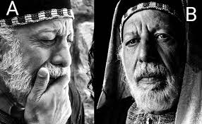 Low poly art of "Nicodemus", as brilliantly played by Erick Avari from the  TV show "The Chosen".