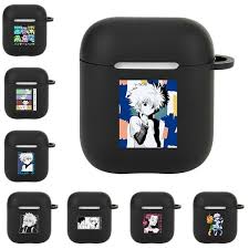 8 Styles Japanese Anime Hunter X Hunter Cartoon Pattern Tpu Case Protector For Airpods 1 2 Earphone Earbuds Airpods Case Couples Charging Airpods Case Airpods Cover Just Case Wish