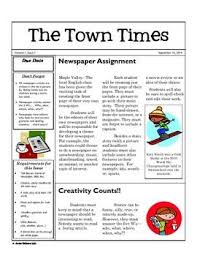 Read them all, then write your own articles modeled after them. Expository Writing Students Create A Themed Newspaper Expository Writing Homeschool Writing Writing Activities