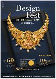 Jewelone Invites You To Its Design Fest From Feb 22nd To Feb 28th 2019 At Madurai Jewelo Bridal Gold Jewellery Designs Bridal Gold Jewellery Silver Anklets