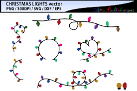 Christmas Light Vector Graphic By Arcs Multidesigns Creative Fabrica