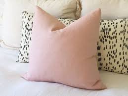 Blush Linen Pillow Cover Blush Pillow Rose Pillow Pink Etsy Blush Pillows Light Pink Pillows Pink Pillows Decorative