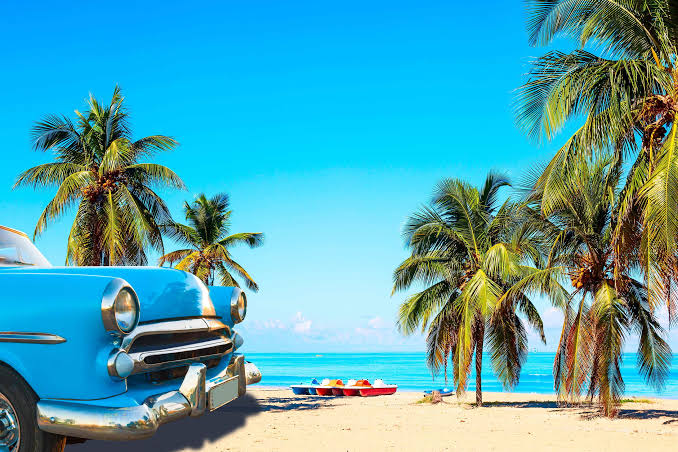 Havana, Cuba -- colourful classic cars and colonial streets