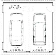 Size Of Two Car Garage Average A 2 Normal In Feet Filmiizle Co