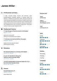 Hr Approved Resume Templates For Any Job Online Resume Builder