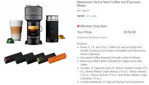 We did not find results for: Costco Deal Vertuo Next 159 Comes W 5 Sleeves Nespresso