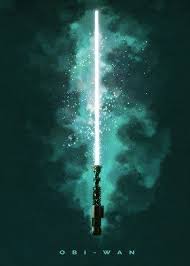 Obi Wan Metal Poster Print Star Wars Displate In 2021 Star Wars Wallpaper Star Wars Background Star Wars Painting