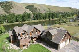That fin rock creek waters. Fly Fisherman S Lodge On The Bitterroot Homeaway Missoula Montana Vacation Rentals House Rental River Cabin