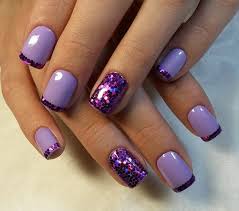 Purple Christmas Nail Art Designs Ideas For Winter Purple Nail Art Designs Purple Nail Designs Purple Nail Art