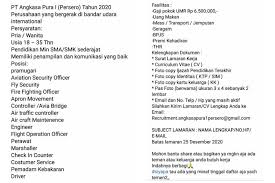 Aviacon zitotrans air company jsc. Hoaks Informasi Lowongan Kerja Angkasa Pura I Dengan Gaji Pokok Rp 6 5 Juta Halaman All Kompas Com