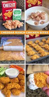 Cheez It Covered Chicken Nuggets Soo Good Quick Easy To Make Recipe Recipes Yummy Food Chicken Bites