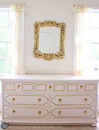 Craigslist Luxe For Less Pink And Gold Dresser White Gold Dresser Gold Dresser Pink Gold