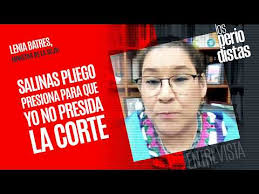 Batres acusa presiones externas en la Corte y el regreso de privilegios ¬ ENTREVISTA