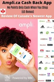 Ampli Cash Back App Review For Canadians: No Points Only Cash ($5 Bonus)