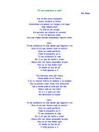 C g //me robaste el corazon am c g te adueñaste de mi vida c g am de tus labios brotan miel. Me Cambiaste La Vida