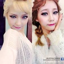 Aoa S Choa And Yuna Transform Into The Frozen Sisters Elsa And Anna Aoa Frozen Sisters Pretty People