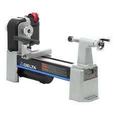 Delta 12 1 2 In Mini Wood Lathe With Variable Speed 46 460 The Home Depot In 2020 Wood Lathe Woodworking Wood Turning