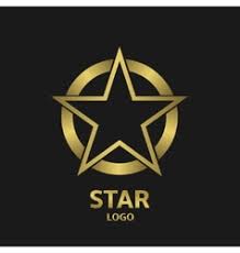 Magic glitter gold and silver stars gold star background single leader sparkling transparent christmas paper isolated glitter isolated on white christmas font christmas decoration card one out of many. Gold Star Logo Vector Images Over 12 000