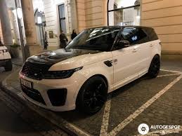 At edmunds we drive every car we review, performing road tests and competitor comparisons to help you find your perfect car. Land Rover Range Rover Sport Svr 2018 30 January 2019 Autogespot