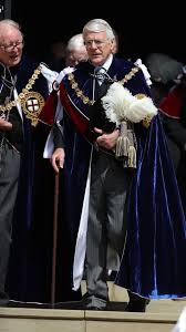 It is the most senior order of knighthood in the british honours system, outranked in precedence only by the victoria cross and the george cross. Order Of The Garter Queen And Royal Family Attend Service At St George S Chapel Windsor Castle Mirror Online