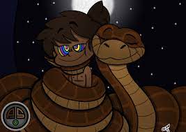 The jungle book mowgli and kaa production cel setup (walt disney, 1967). Mowgli And Kaa By Ordeper Fur Affinity Dot Net