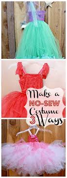 See more ideas about diy tutu, tutu, tulle dress. Make A No Sew Halloween Costume For 20 Mermaid Princess Or Fairy Tatertots And Jello