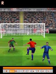 The real football 2008 was the first of the series that was published more than the simple mobile phones, . Real Football 2008 Java Game 320x240