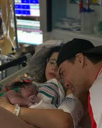 We're officially a family of three!!! Welcome to the world, Roland George  Benedict 💙🦋 This little one arrived