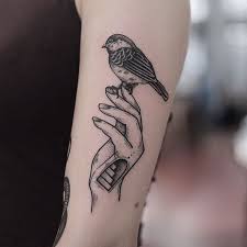 Bird Tattoo On Hand For Girls Awesome Tattoo Creativity Hand Tattoos Small Sparrow Tattoos Bird Hand Tattoo
