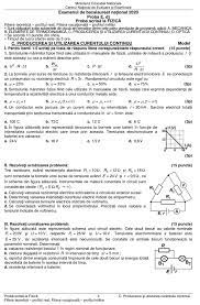 Fizica bac 2020 testul 14 electricitate. Bac 2020 Modele De Subiecte Pentru Chimie È™i FizicÄƒ DescarcÄƒ Modelele De Teste Pentru Bacalaureat Edupedu Ro